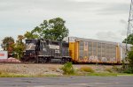 NS GP38-2 High nose Locomotive in the yard